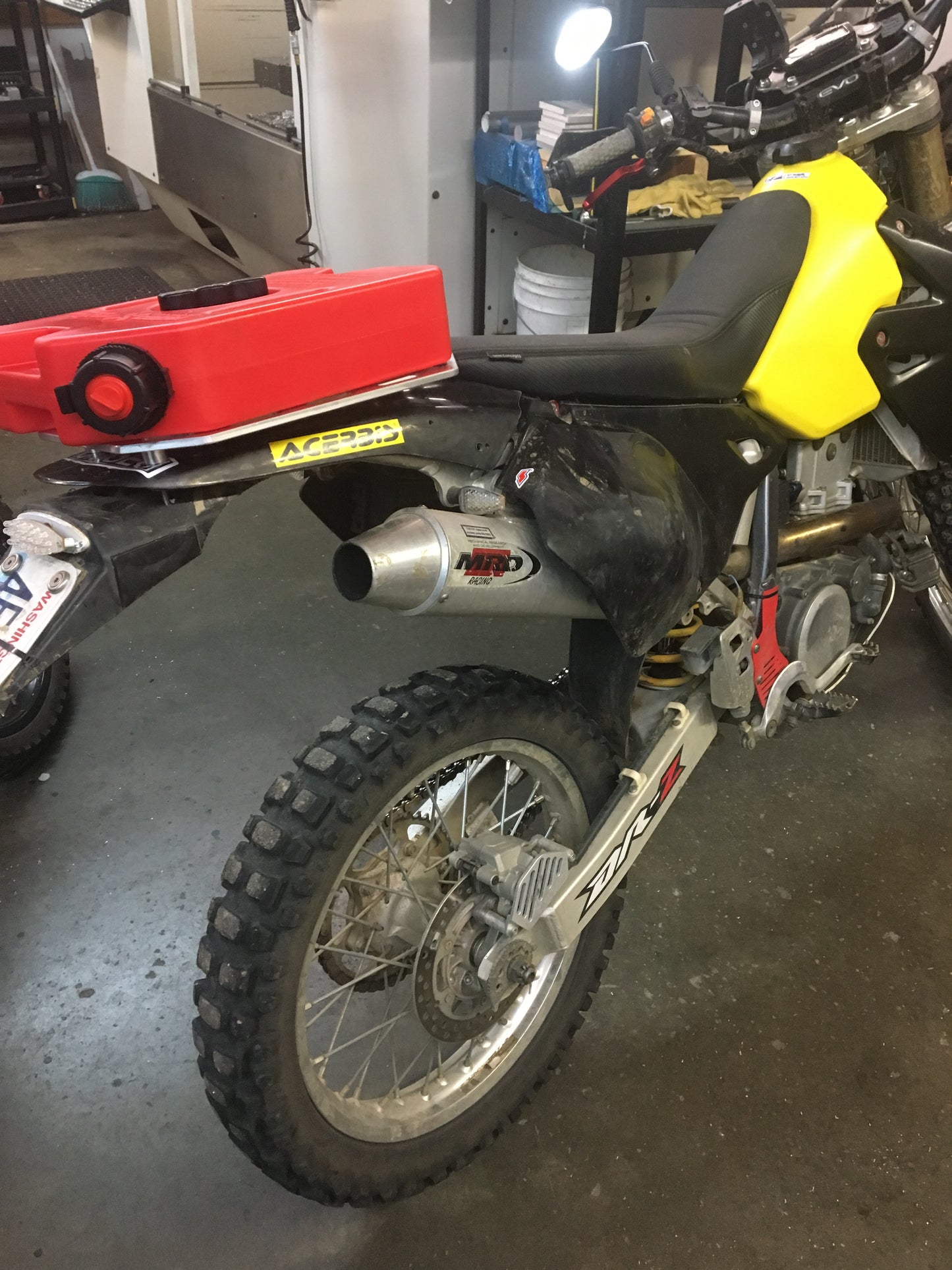 DRZ400 Rear Top Rack