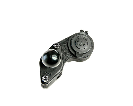 Universal RAM Mount w/ USB Ports, 12V, or Powerlet